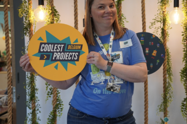 Cindy, van betrokken mama tot bezielende kracht achter CoderDojo